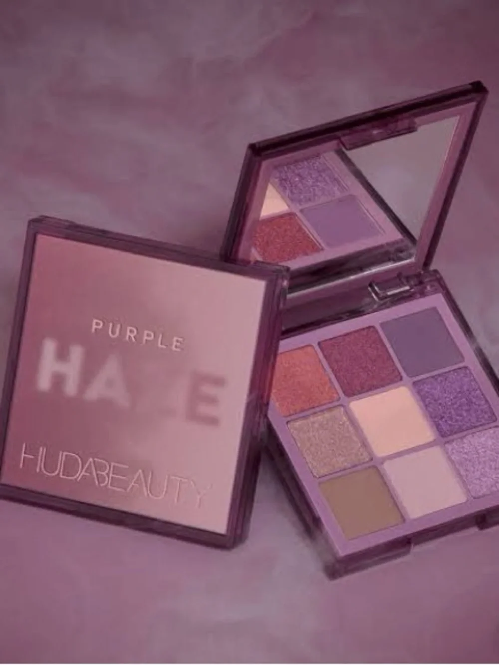 ✨ Huda Beauty Purple Obsessions Eyeshadow Palette NIB 9 Shades